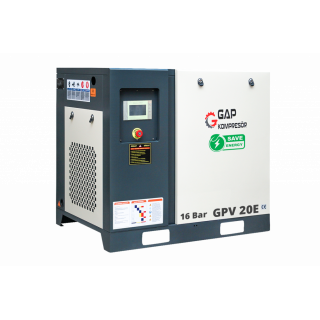 20 HP VİDALI HAVA KOMPRESÖRÜ 16 BAR İNVERTÖRLÜ (GPV 20 E)