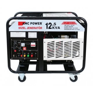 DİZEL JENERATÖR 12,5 KVA AMCPOWER LT12E3