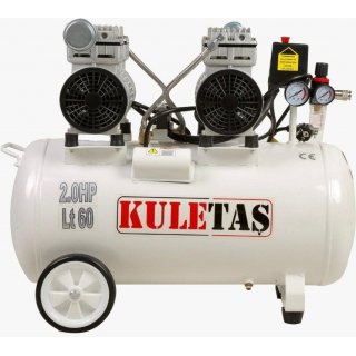 HAVA KOMPRESÖRÜ SESSİZ 60 LİTRE 2 HP KULETAŞ
