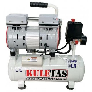 HAVA KOMPRESÖRÜ SESSİZ 9 LİTRE KULETAŞ