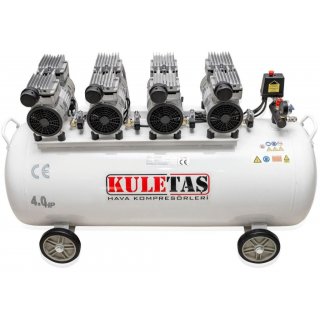 KULETAŞ SESSİZ HAVA KOMPRESÖRÜ 200 LİTRE 4 HP