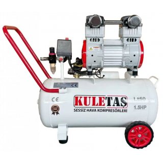 SESSİZ HAVA KOMPRESÖRÜ KULETAŞ 50 LİTRE 1,5 HP