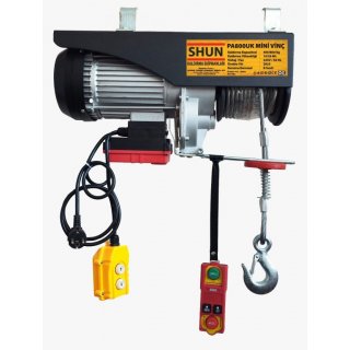 VİNÇ ELEKTRİKLİ UZAKTAN KUMANDALI 150 300KG SHUN